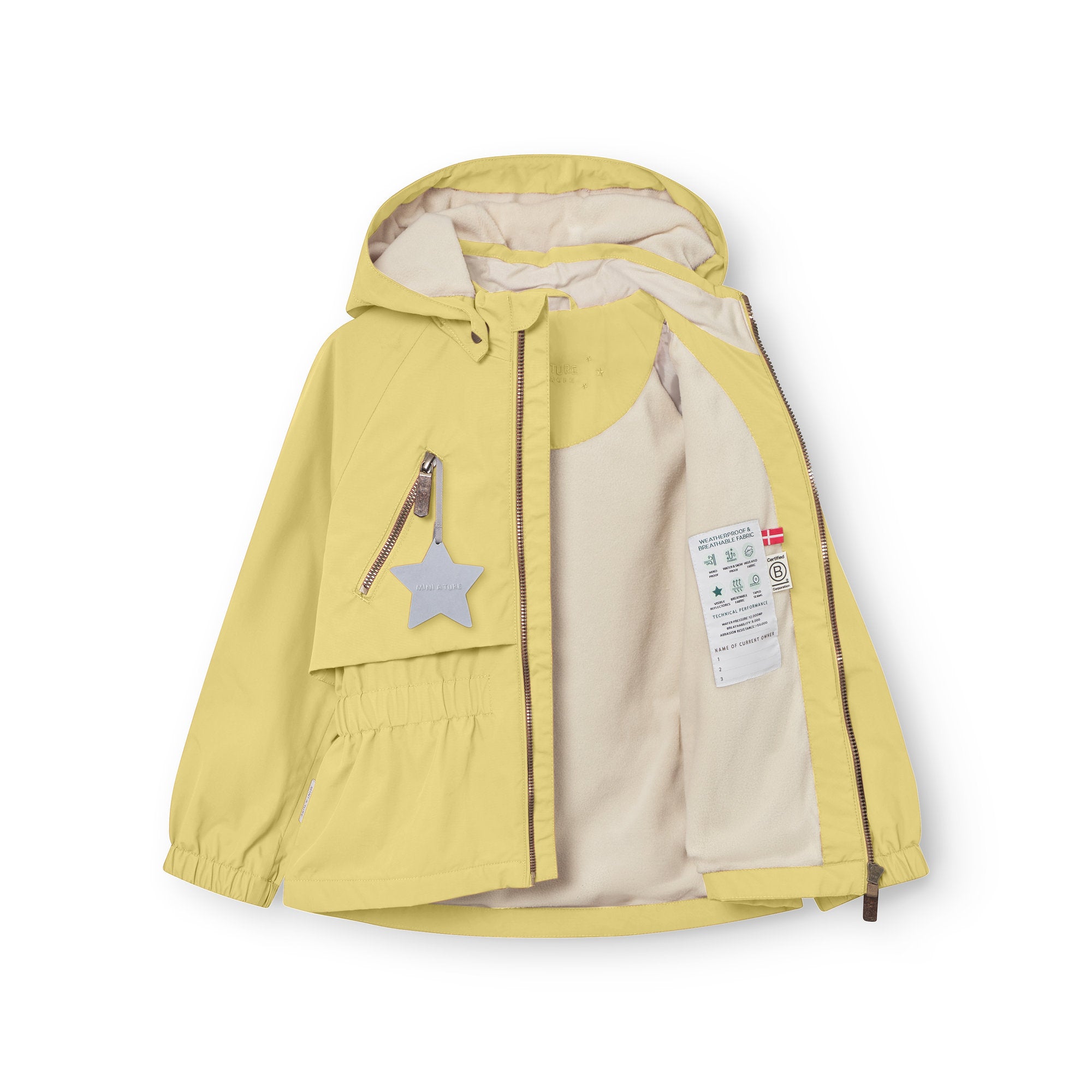 MATALGEA fleece lined jacket. GRS