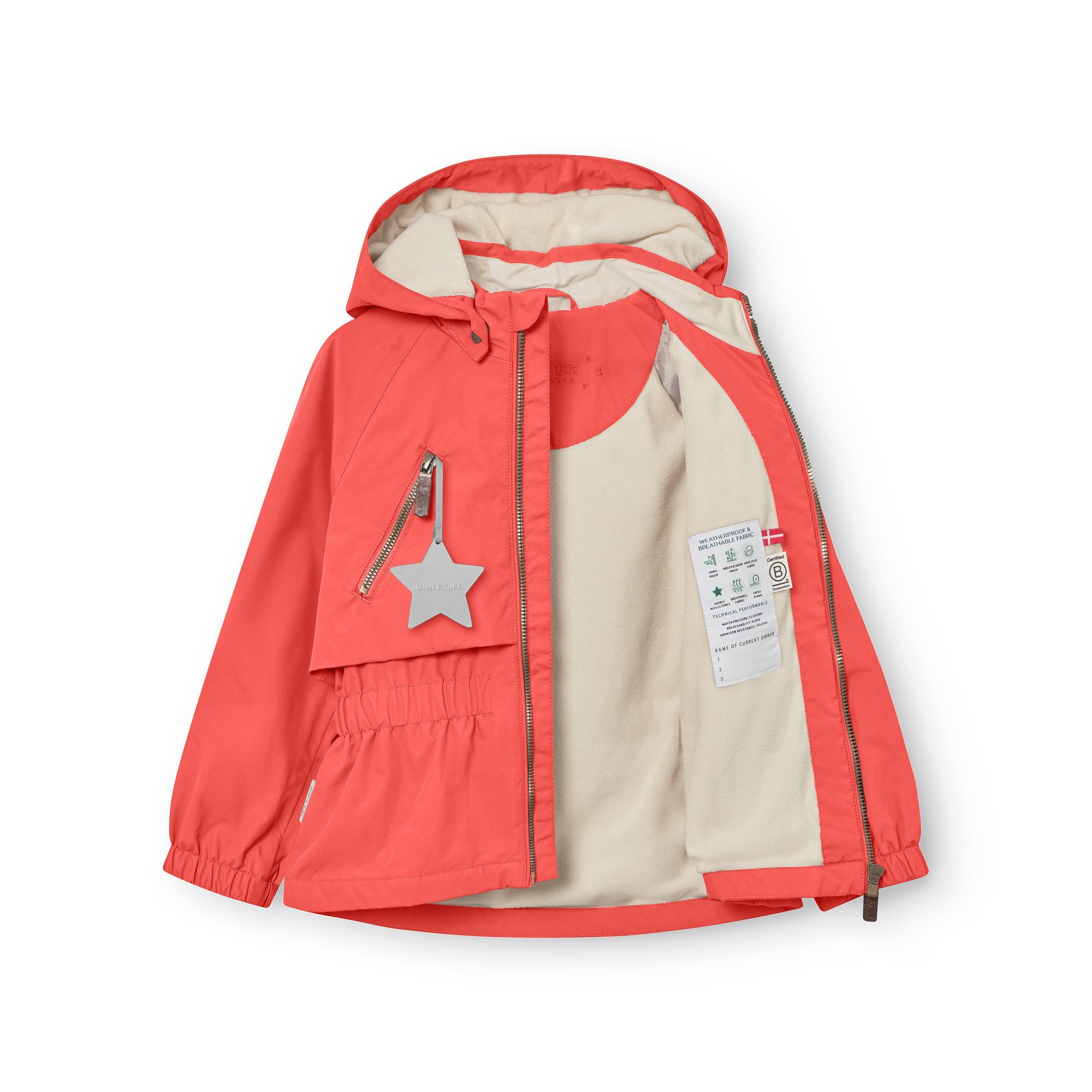 MATALGEA fleece lined jacket. GRS