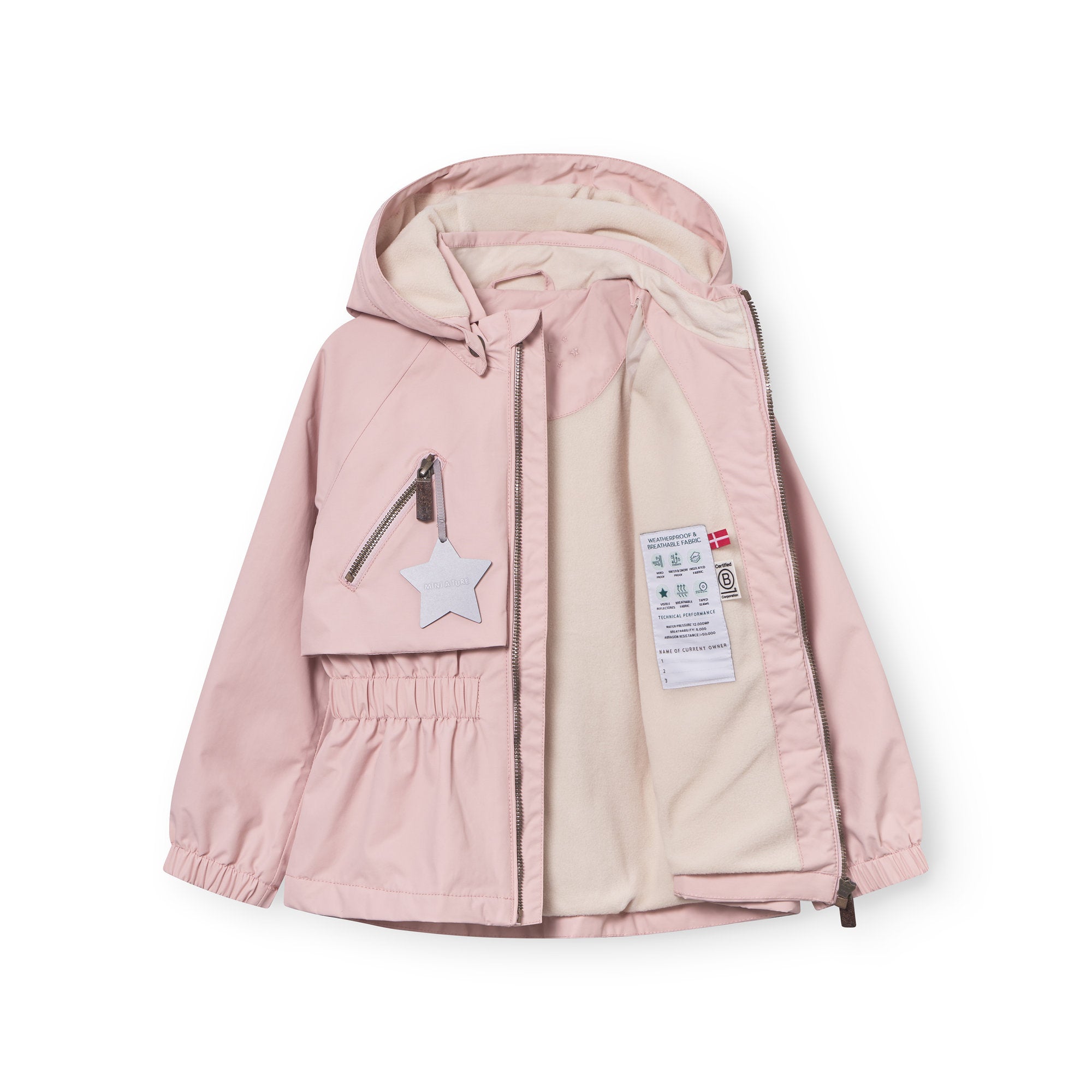 MATALGEA fleece lined jacket. GRS