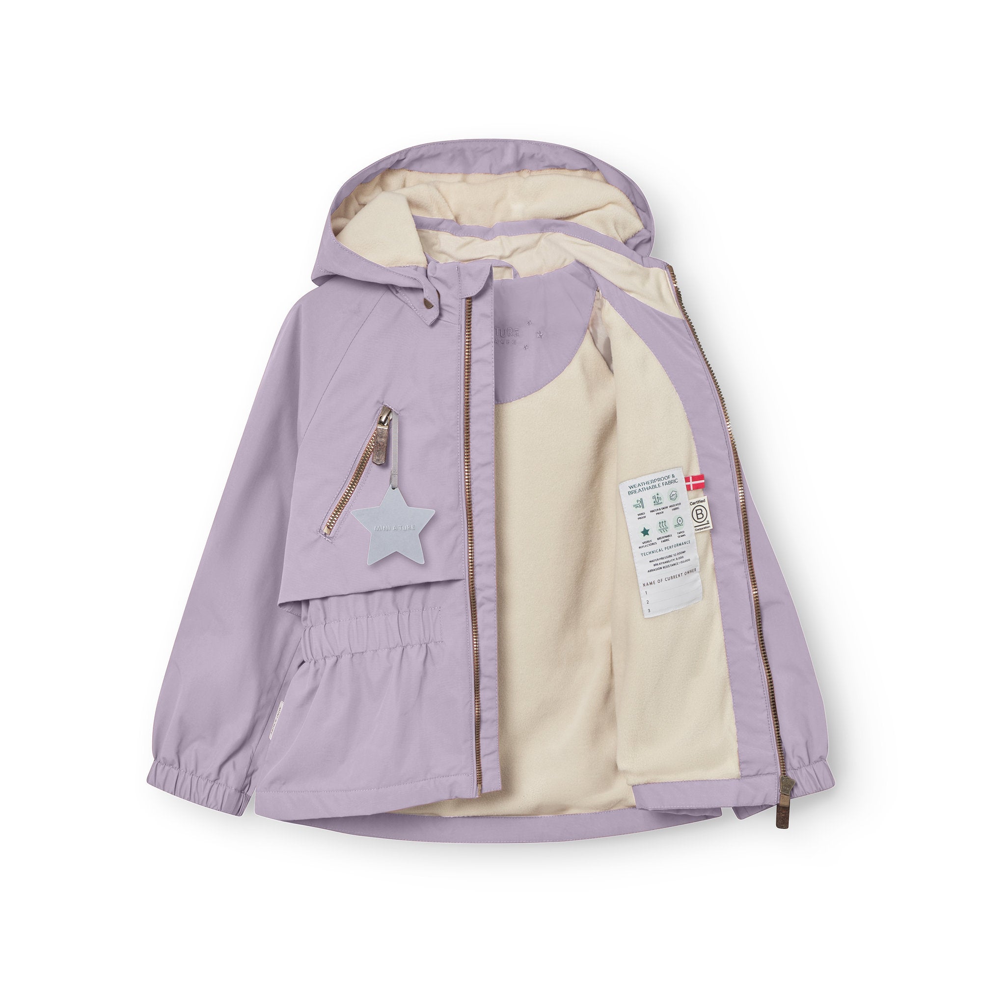 MATALGEA fleece lined jacket. GRS