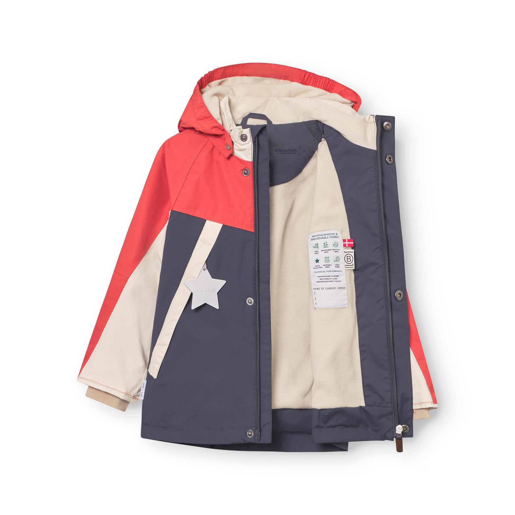 MATVALON fleece lined jacket. GRS