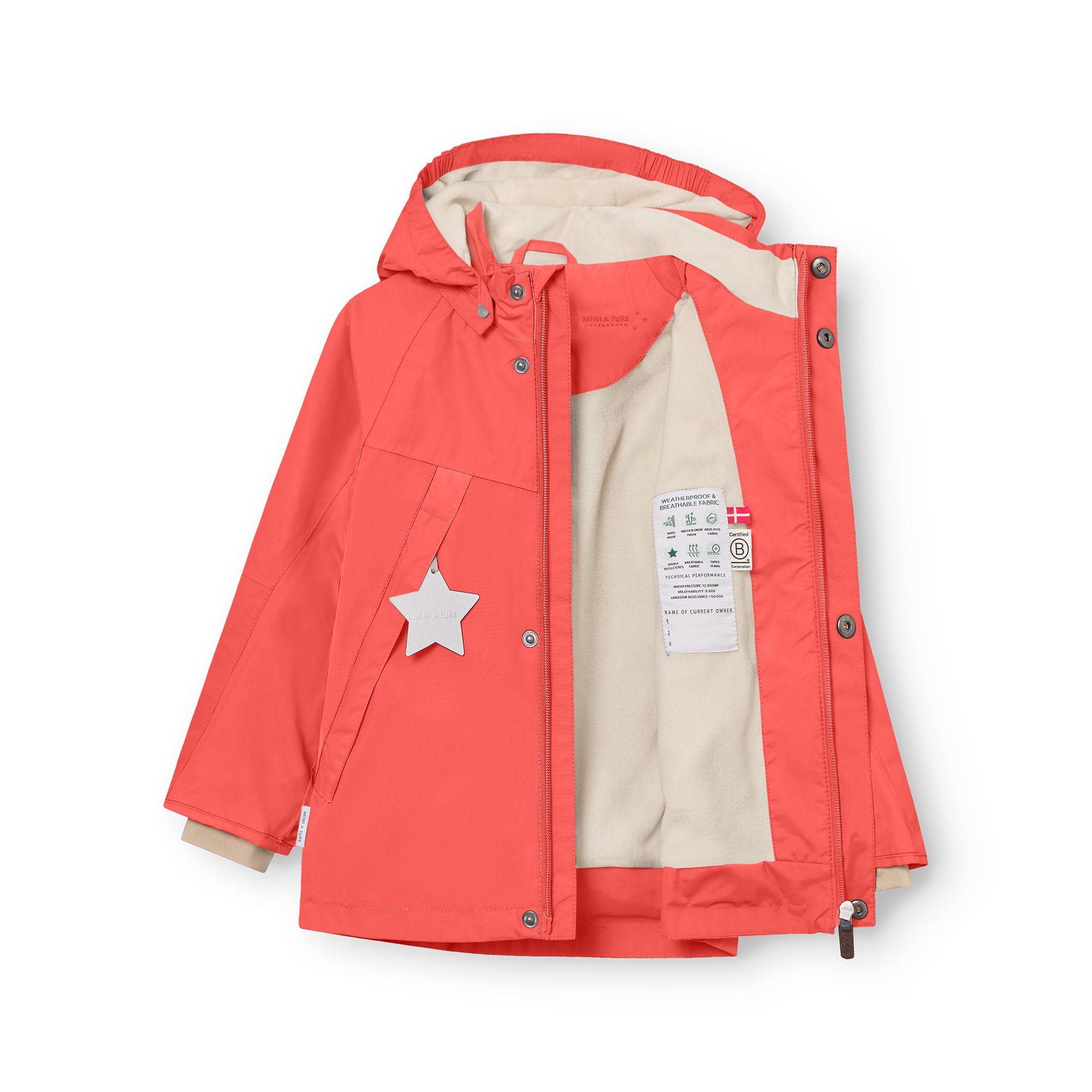 MATVALON fleece lined jacket. GRS