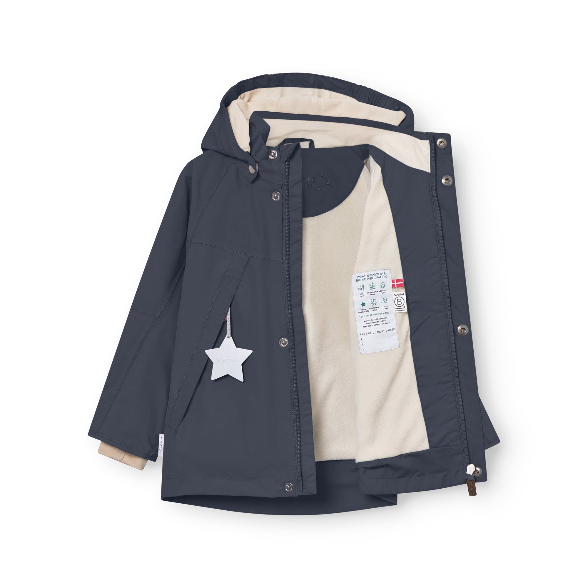 MATVALON fleece lined jacket. GRS