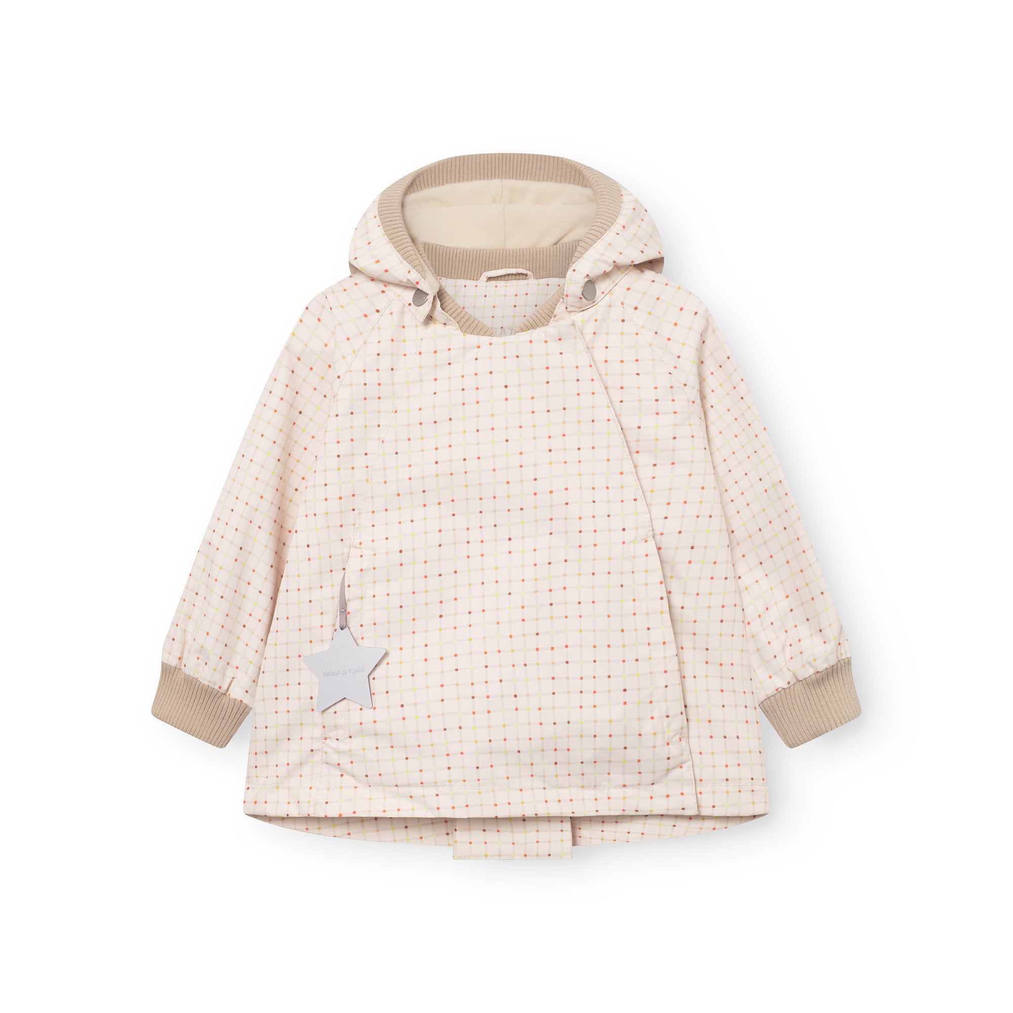 MATWIAMI printet fleece lined jacket. GRS