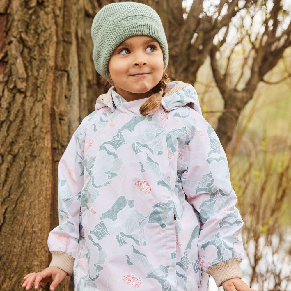 MATWIAMI printet fleece lined jacket. GRS