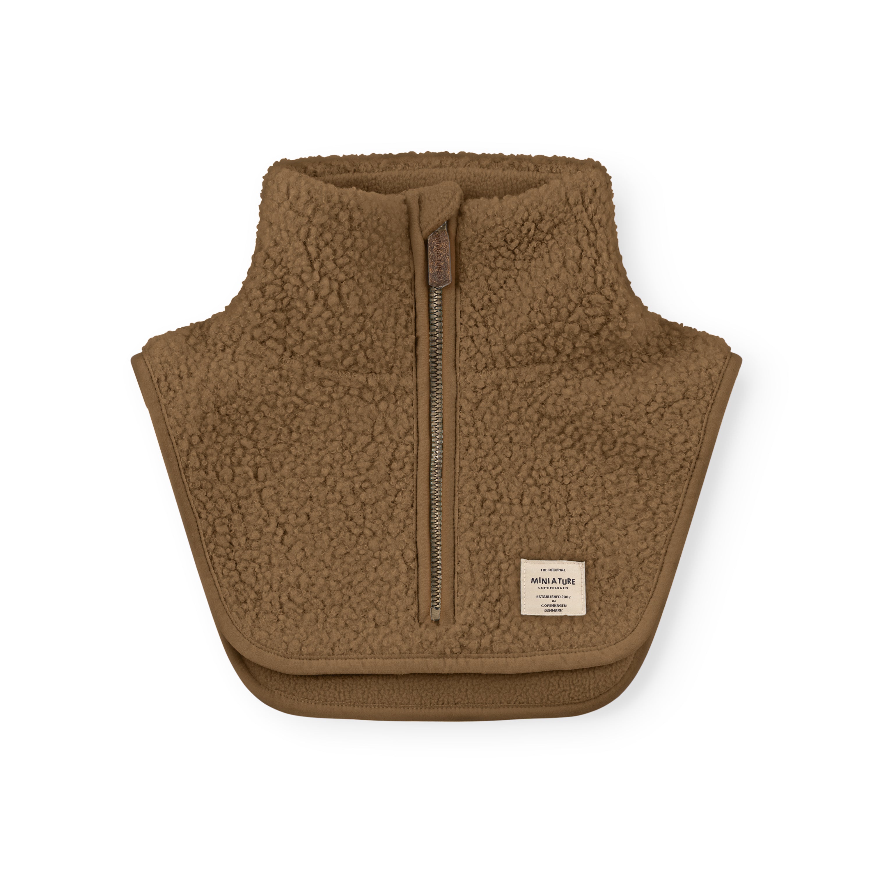 MATAKTON Teddyfleece-Halswärmer mit Reißverschluss. GRS