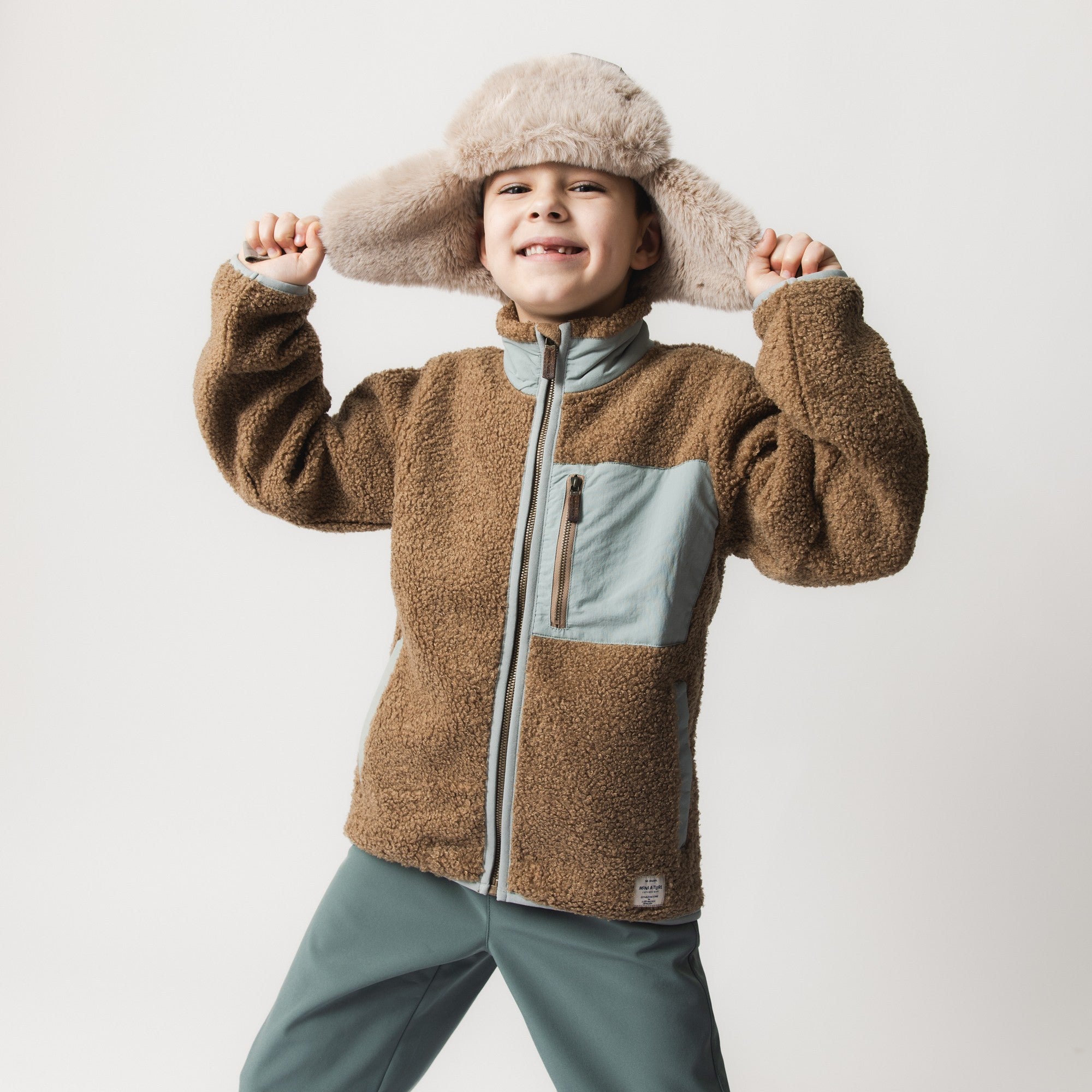 MATALINUR Teddyfleece-Jacke. GRS
