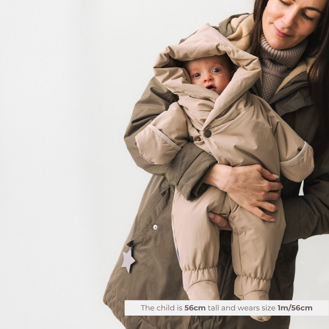 MATFIANNA fleece lined winter pramsuit. GRS