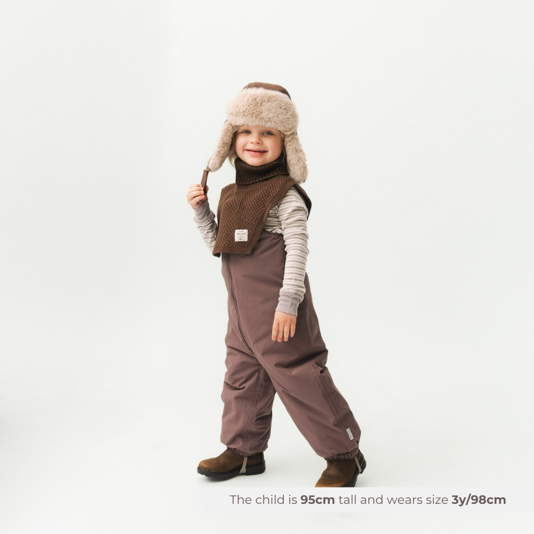 MATCRISTER Wintermütze mit Teddyfutter
