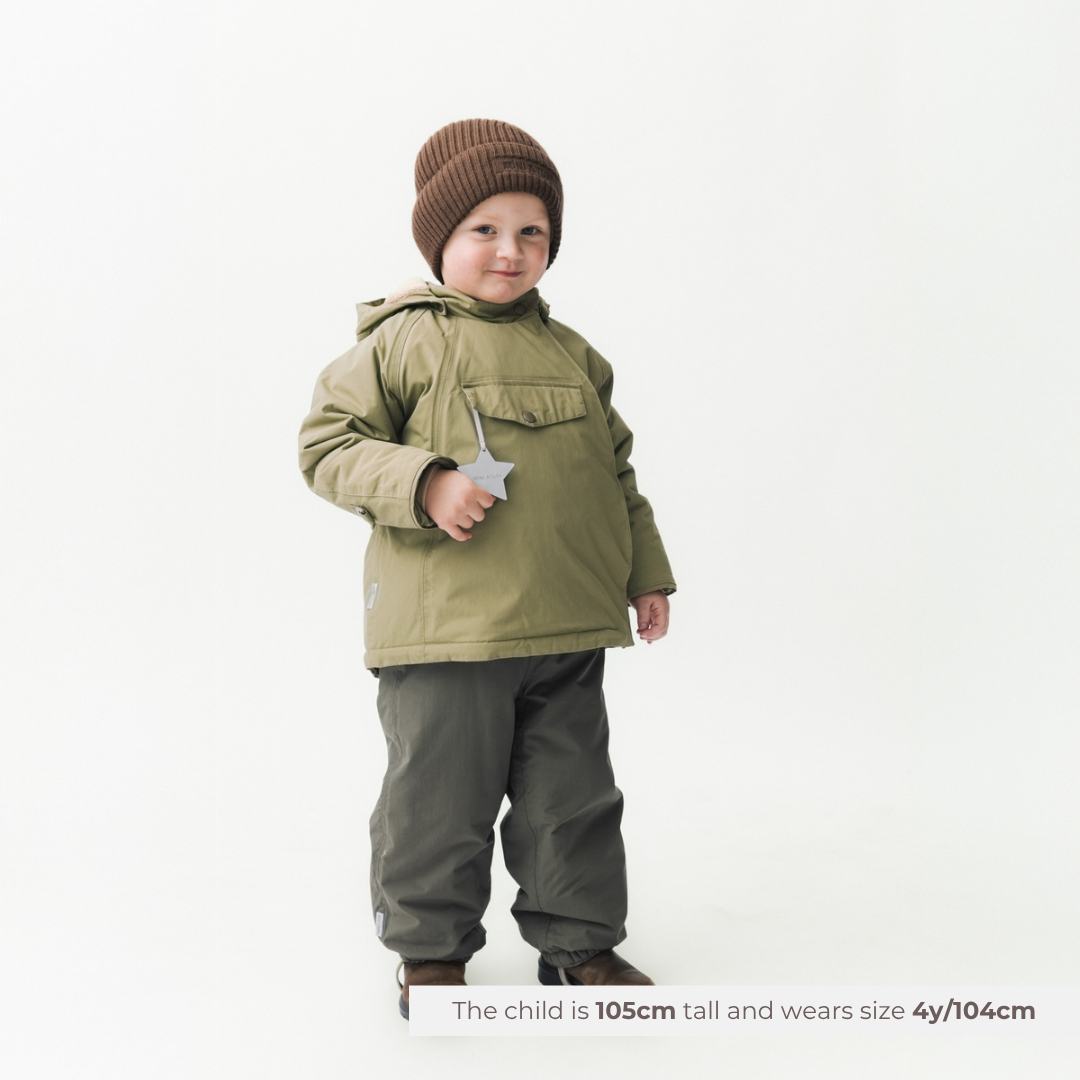 MATWANG fleece lined winter jacket. GRS