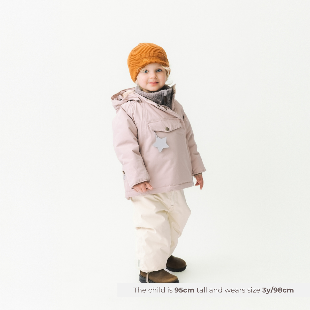 MATWANG Winterjacke mit Fleecefutter. GRS