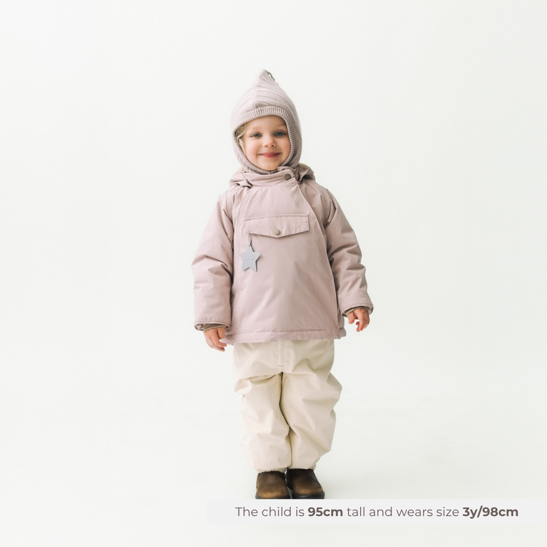 MATWANG Winterjacke mit Fleecefutter. GRS