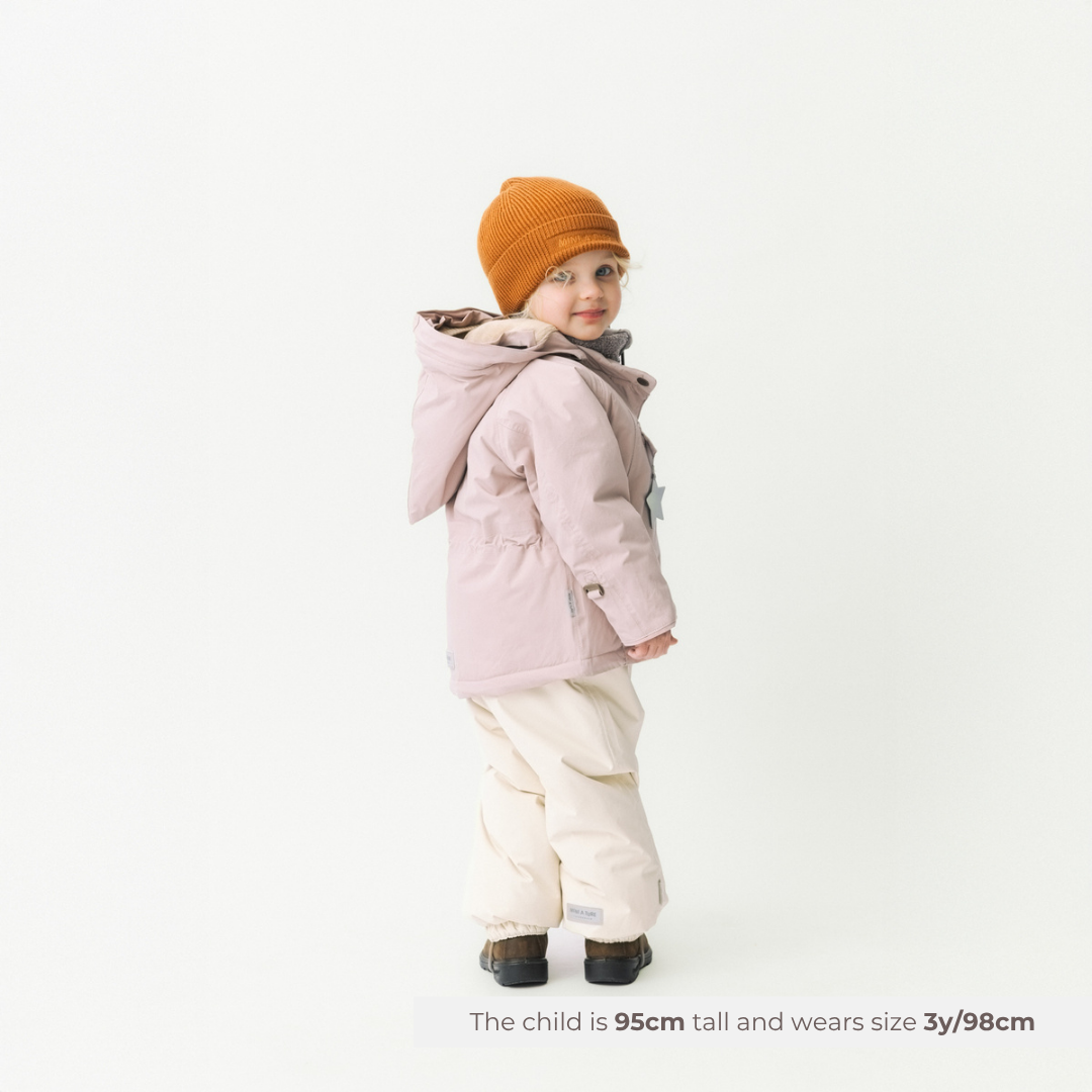MATWANG Winterjacke mit Fleecefutter. GRS