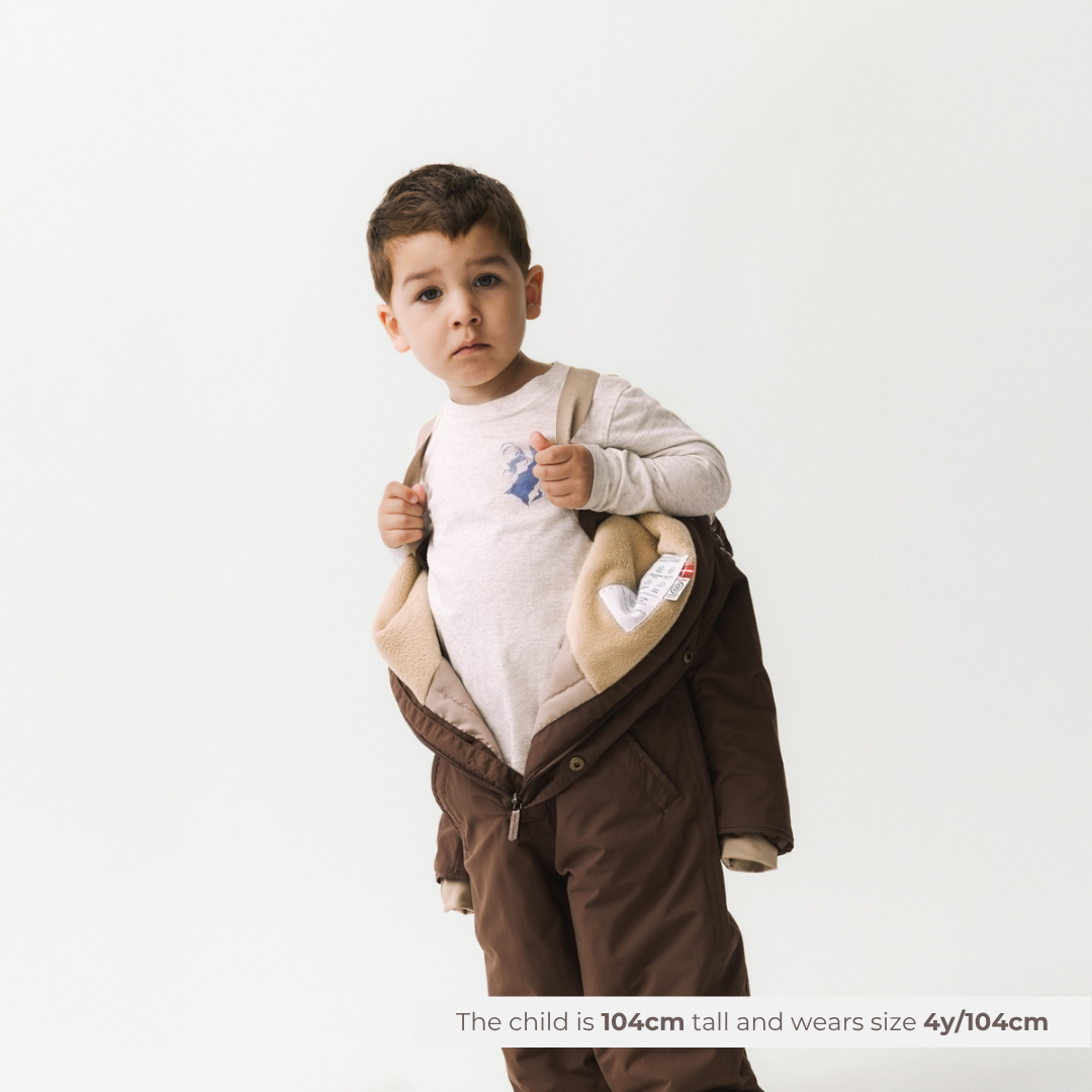 MATWANNI fleece lined snowsuit. GRS