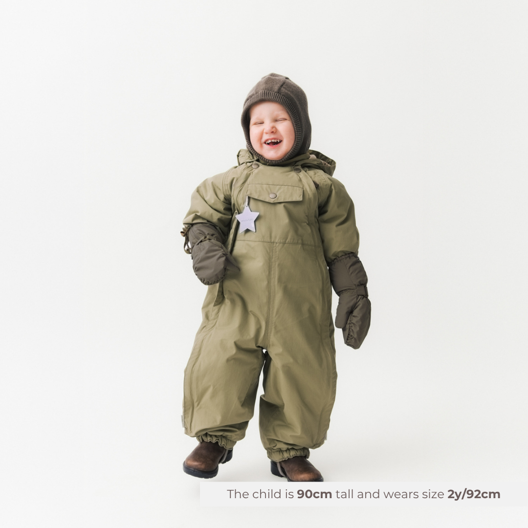 MATWISTI fleece lined snowsuit. GRS