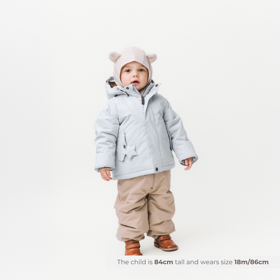 MATWALLY Winterjacke mit Fleecefutter und Fell. GRS