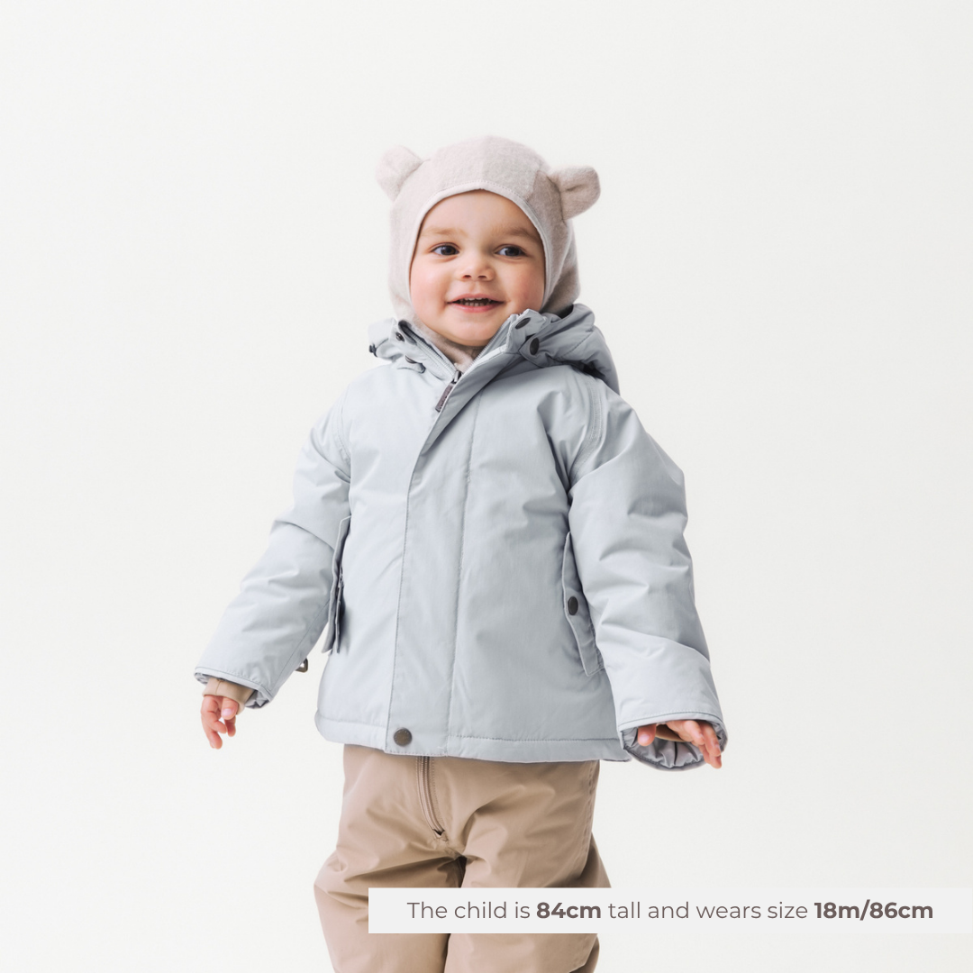 MATWALLY Winterjacke mit Fleecefutter und Fell. GRS