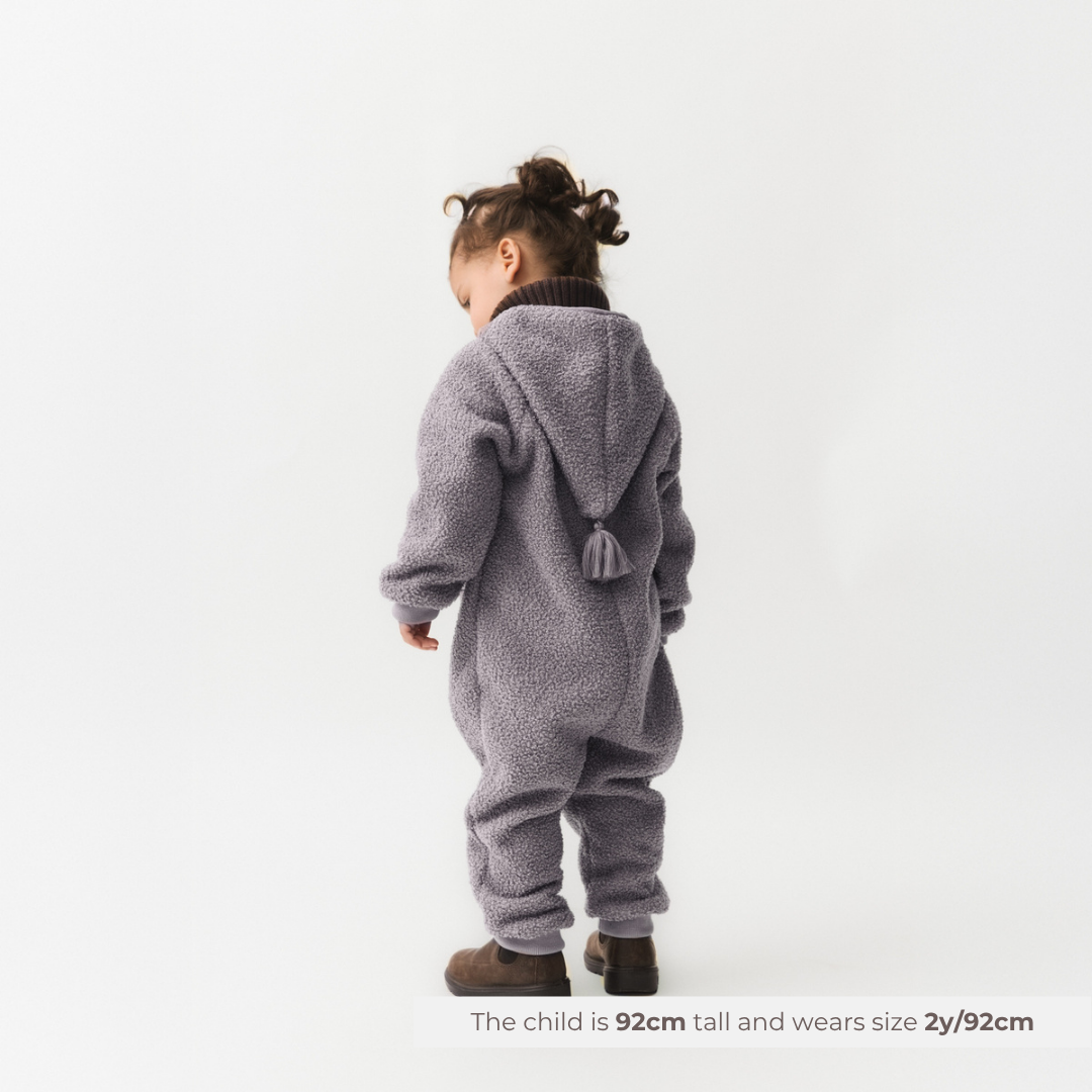 MATADEL Teddyfleece-Jumpsuit. GRS