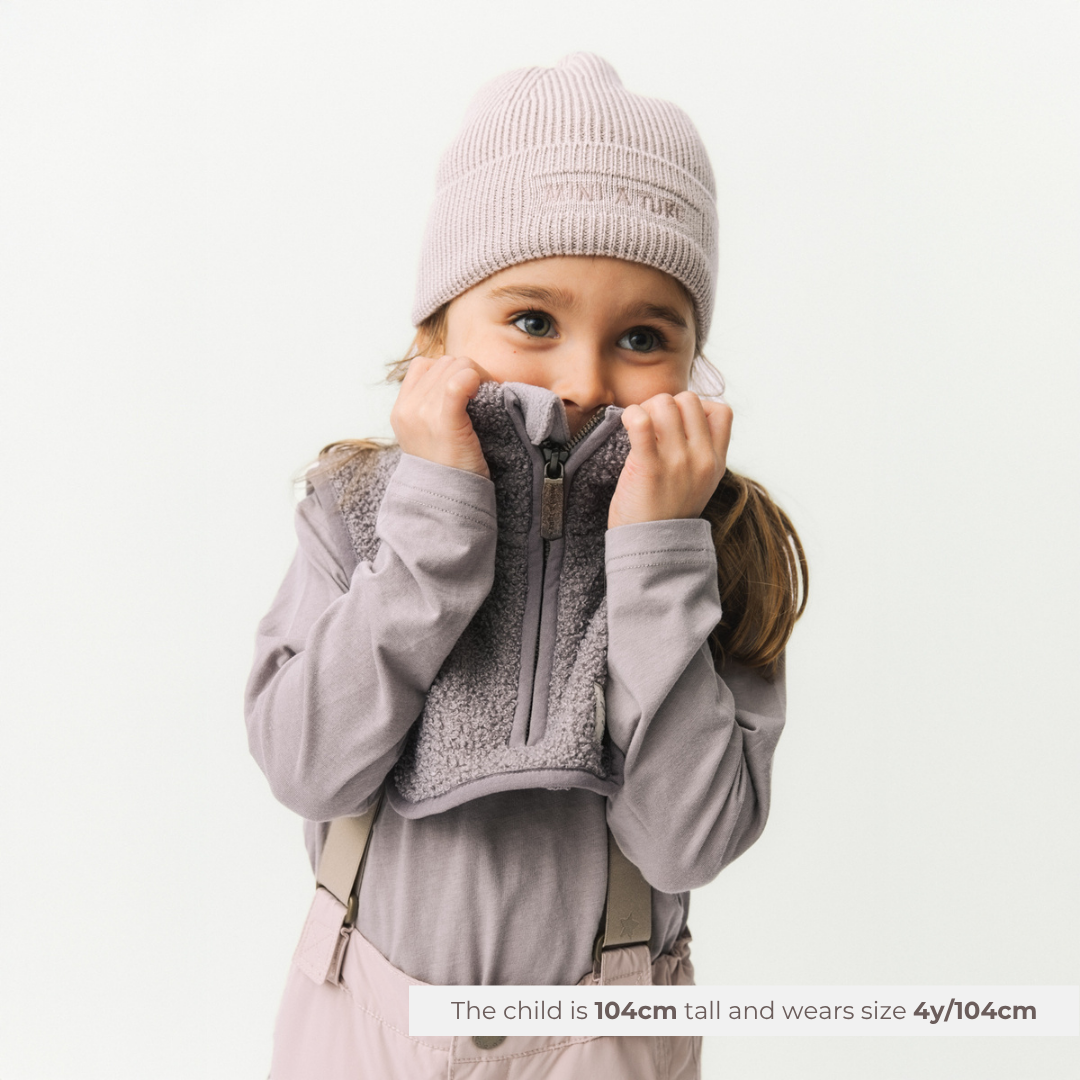 MATAKTON teddyfleece zip neckwarmer. GRS