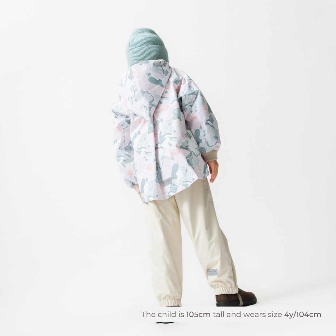 MATWIAMI printet fleece lined jacket. GRS