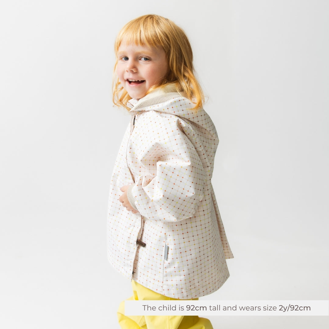 MATWIAMI gedruckt Fleecefutter Jacke. GRS