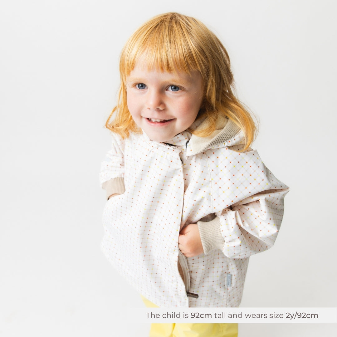 MATWIAMI printet fleece lined jacket. GRS