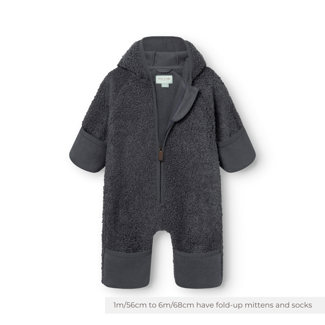 MATADEL Teddyfleece-Jumpsuit. GRS