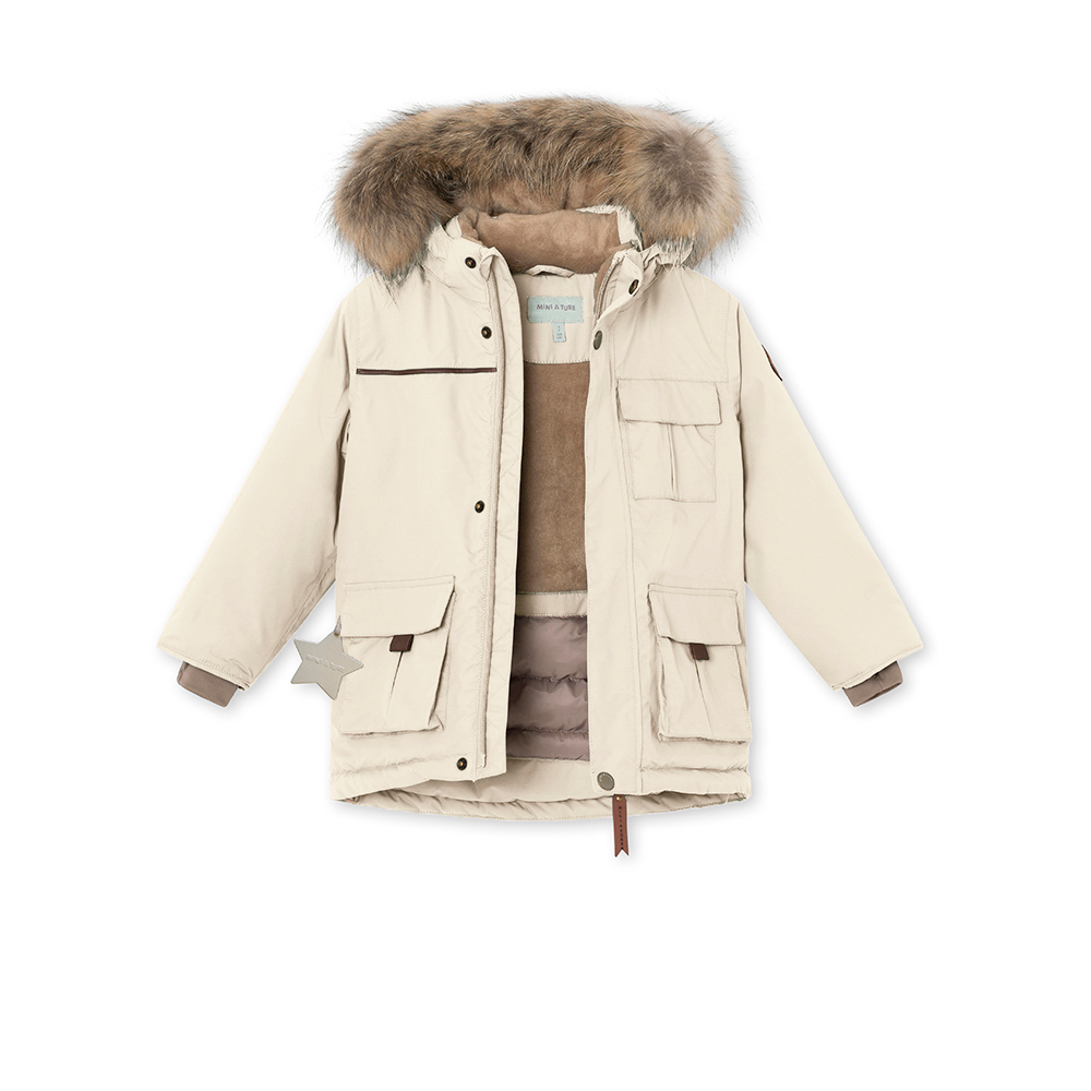 Kastor winter jacket fur