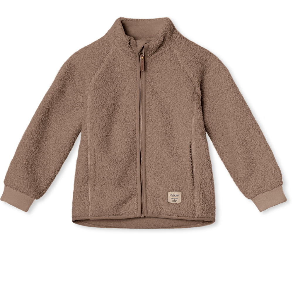 MATCEDRIC teddyfleece zip jacket. GRS