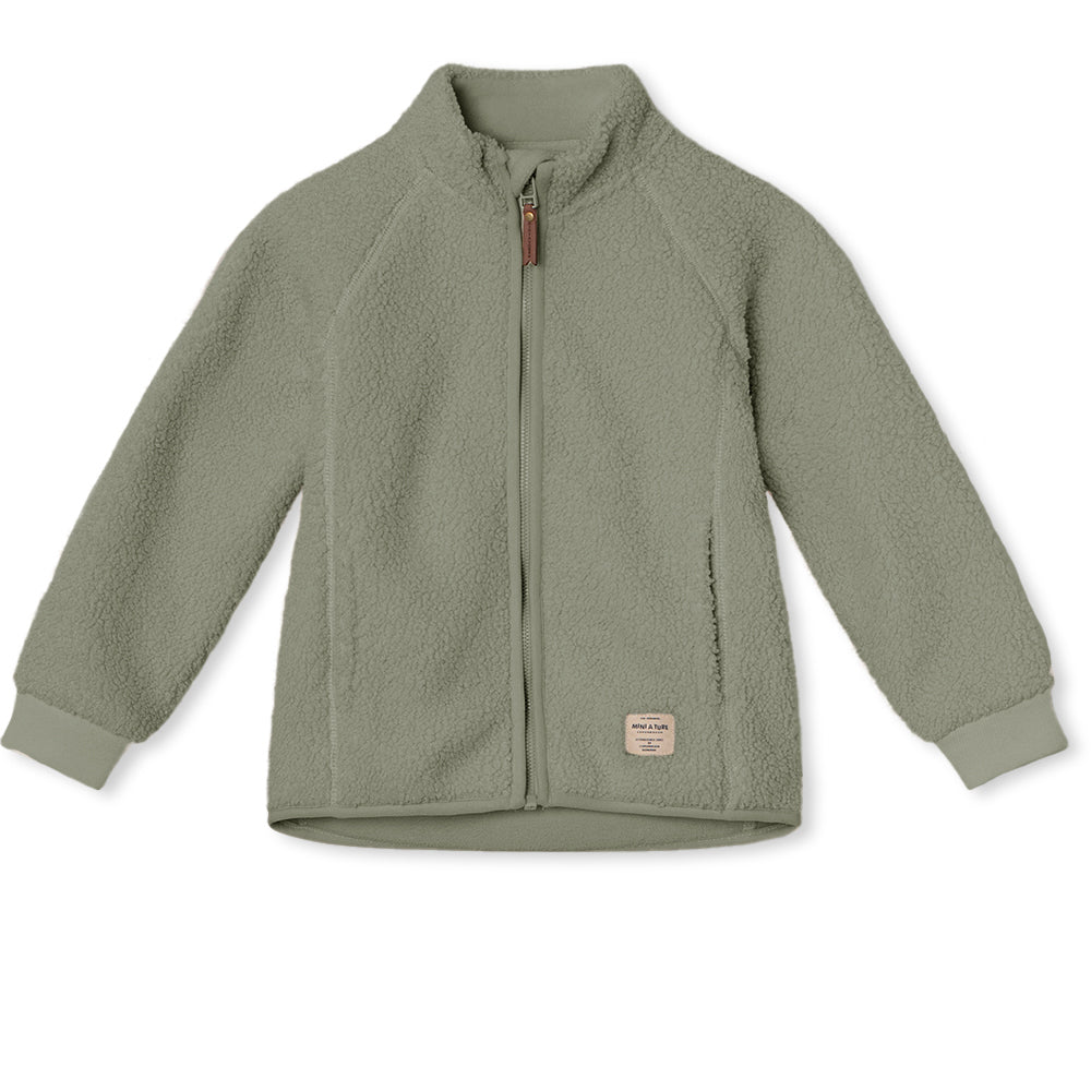 MATCEDRIC teddyfleece zip jacket. GRS