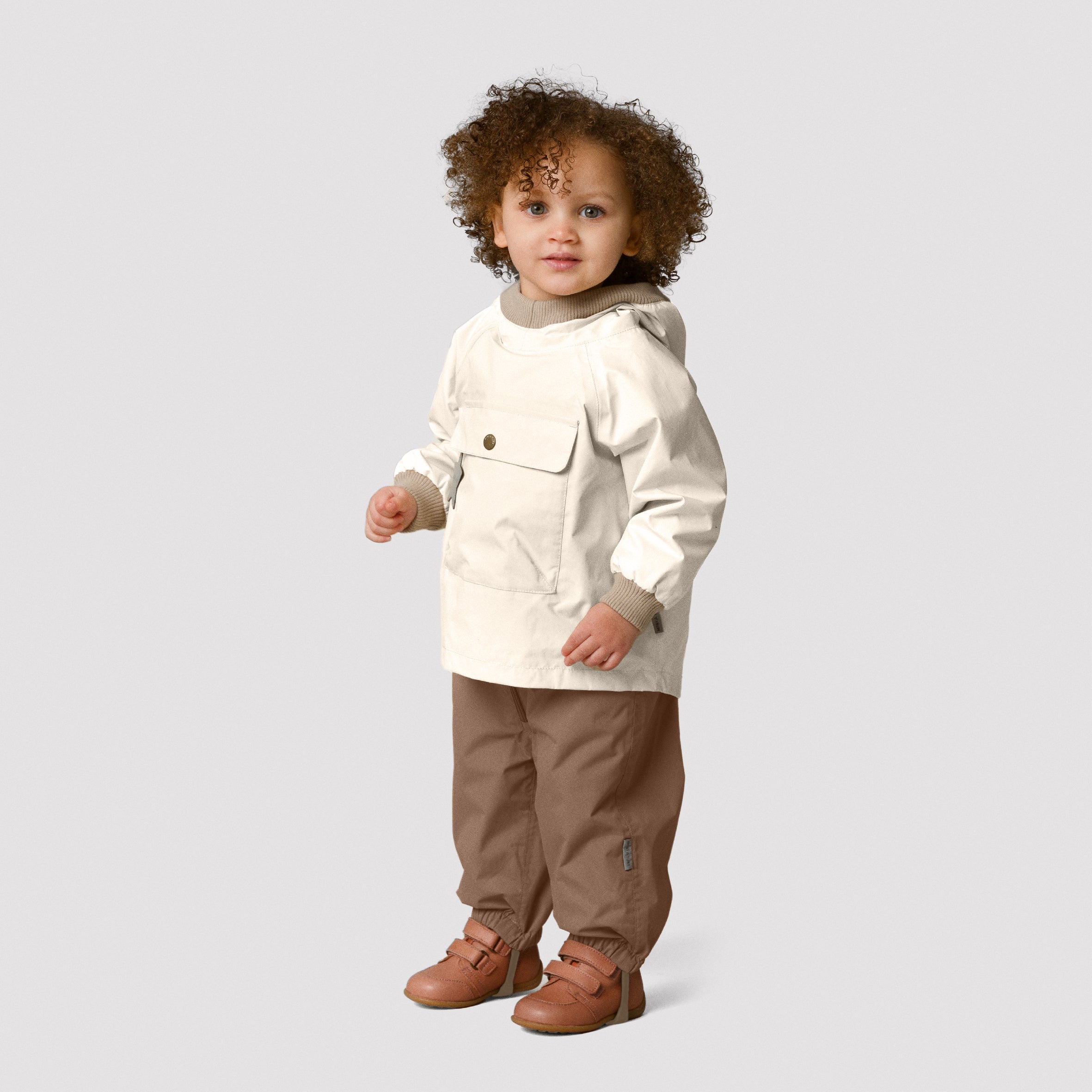 MATBABYVITO fleece lined spring anorak. GRS