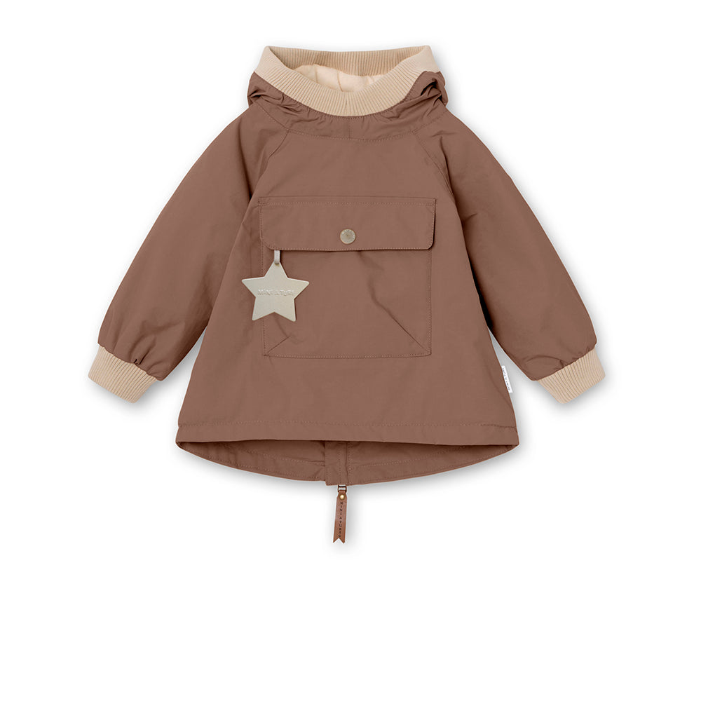 MATBABYVITO fleece lined spring anorak. GRS