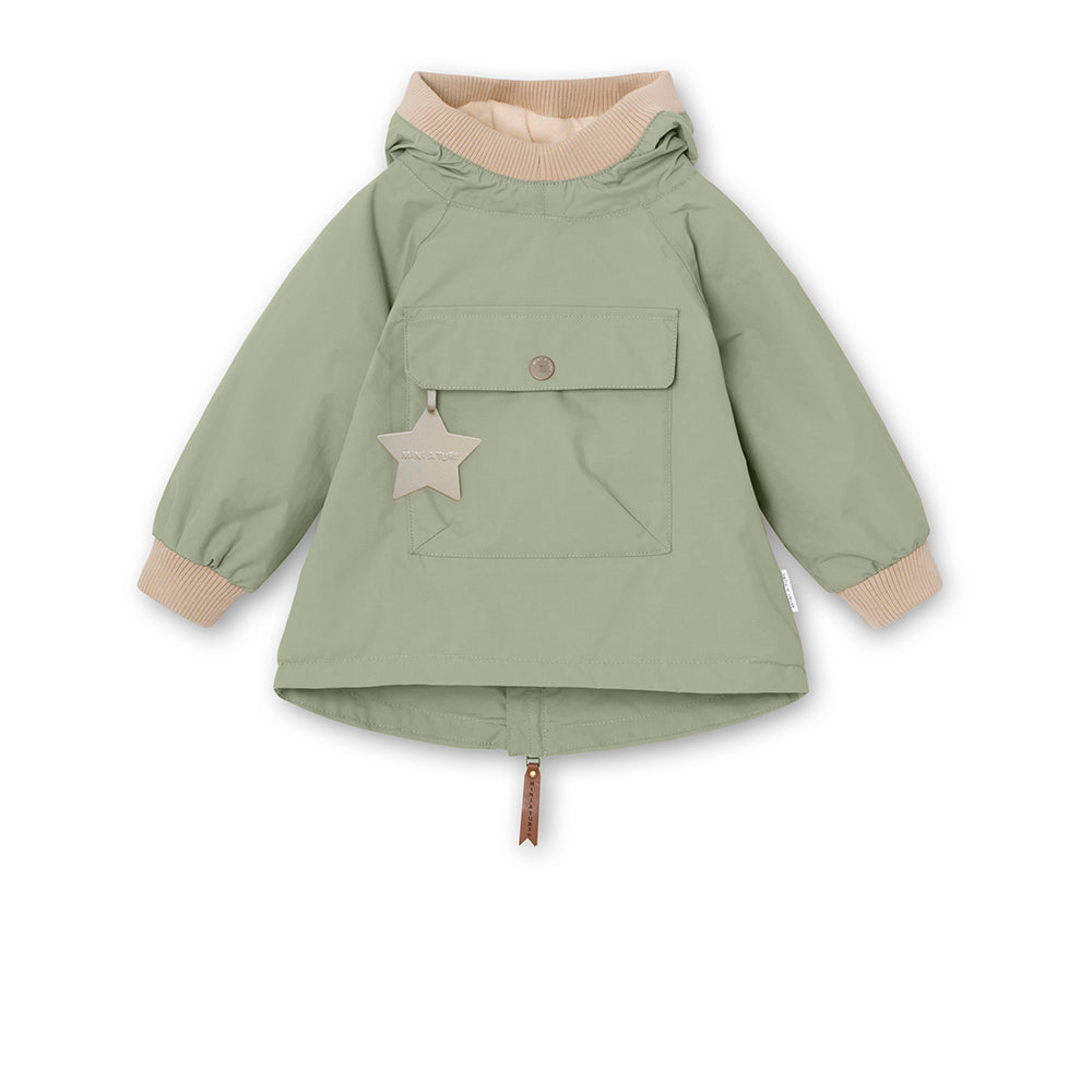 MATBABYVITO fleece lined spring anorak. GRS