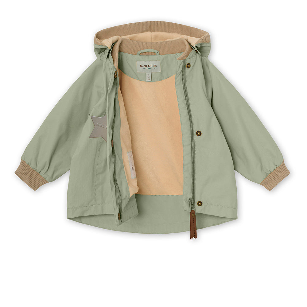 MATWAI fleece lined spring jacket. GRS