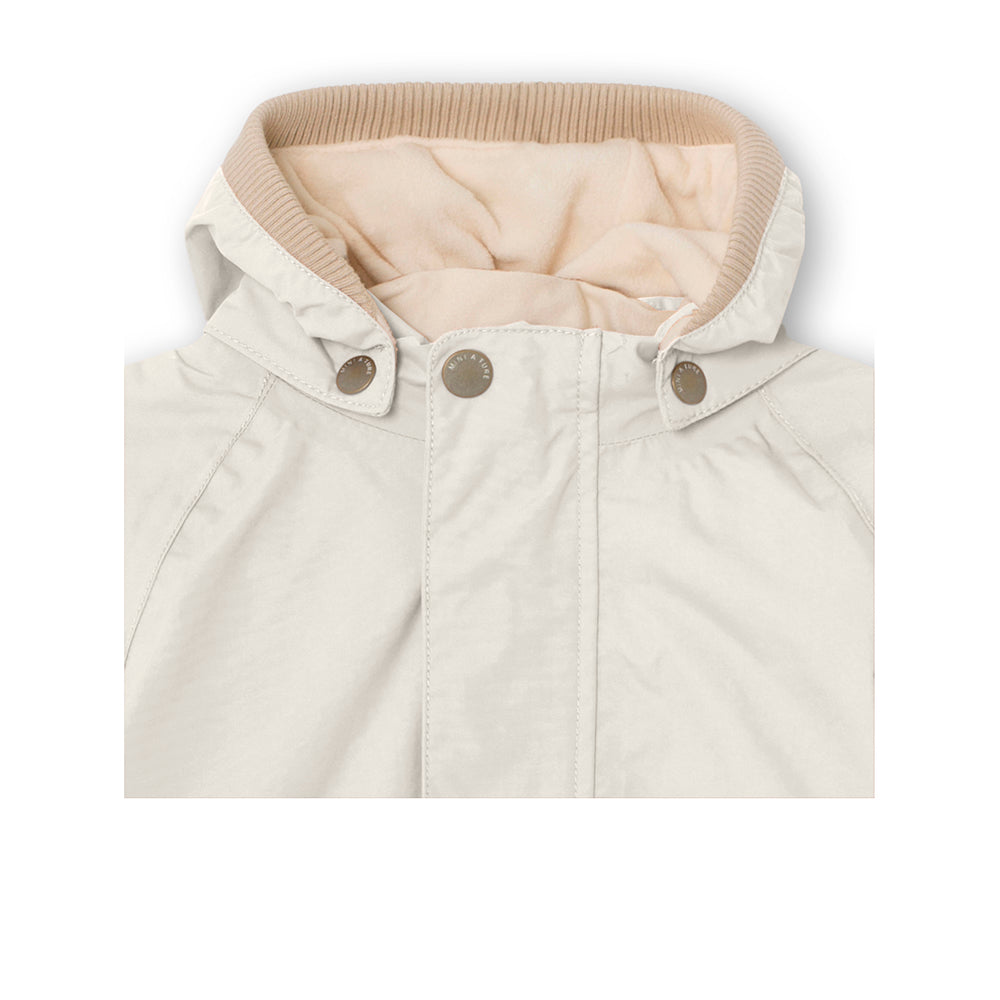 MATWALLY fleece lined spring jacket. GRS