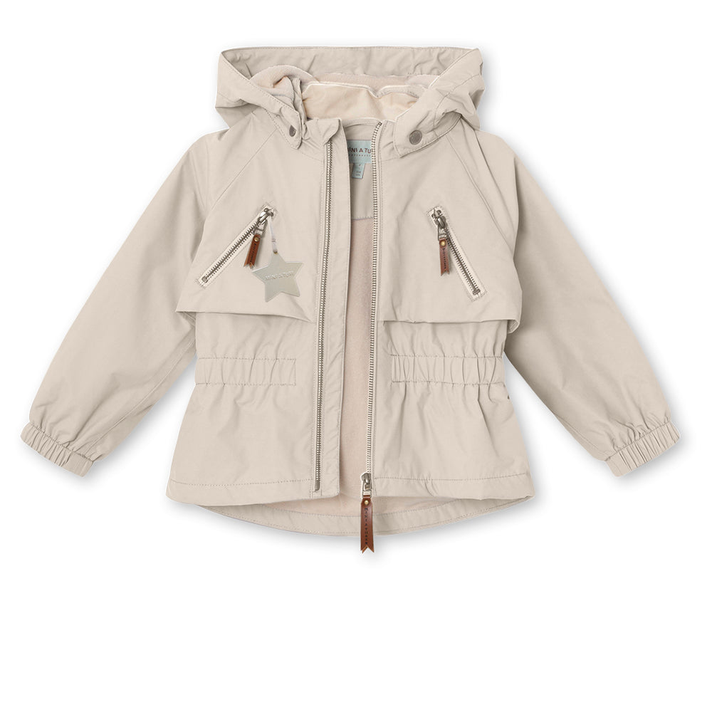 Algea fleece lined spring jacket. GRS
