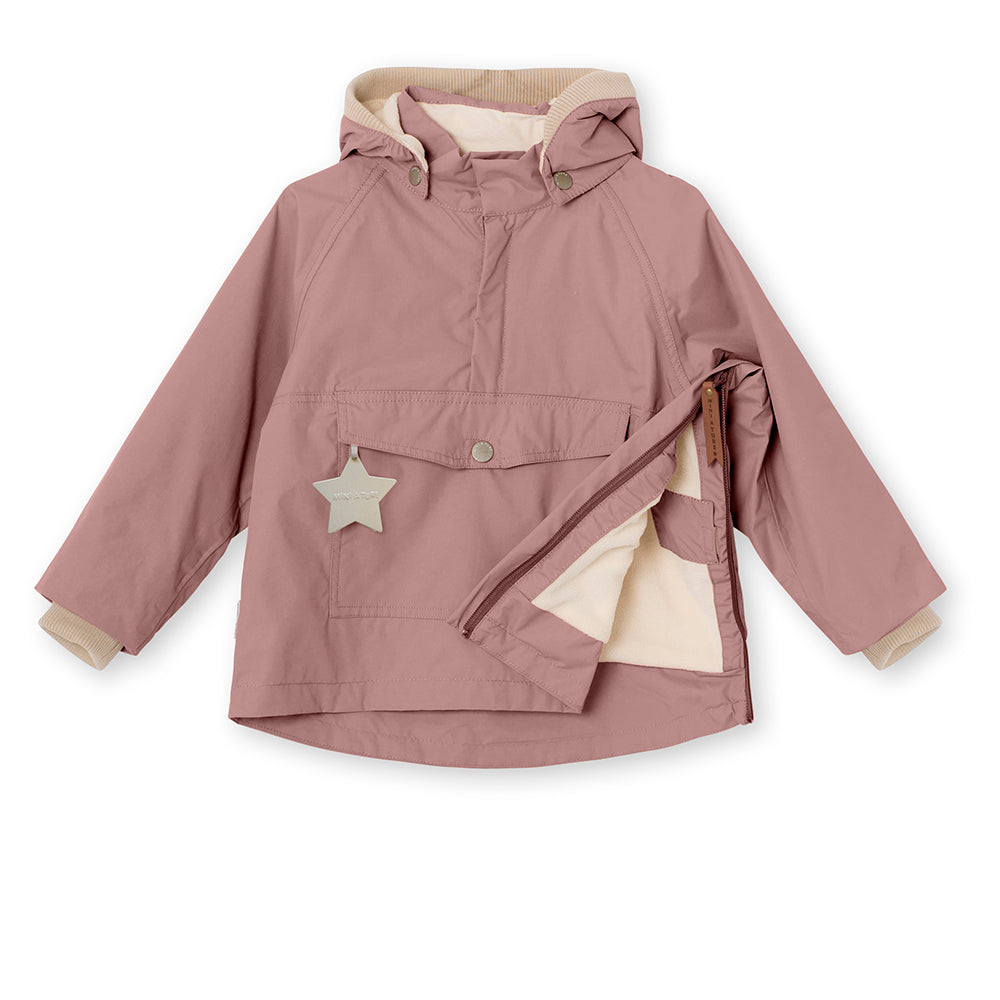 MATVITO fleece lined spring anorak. GRS