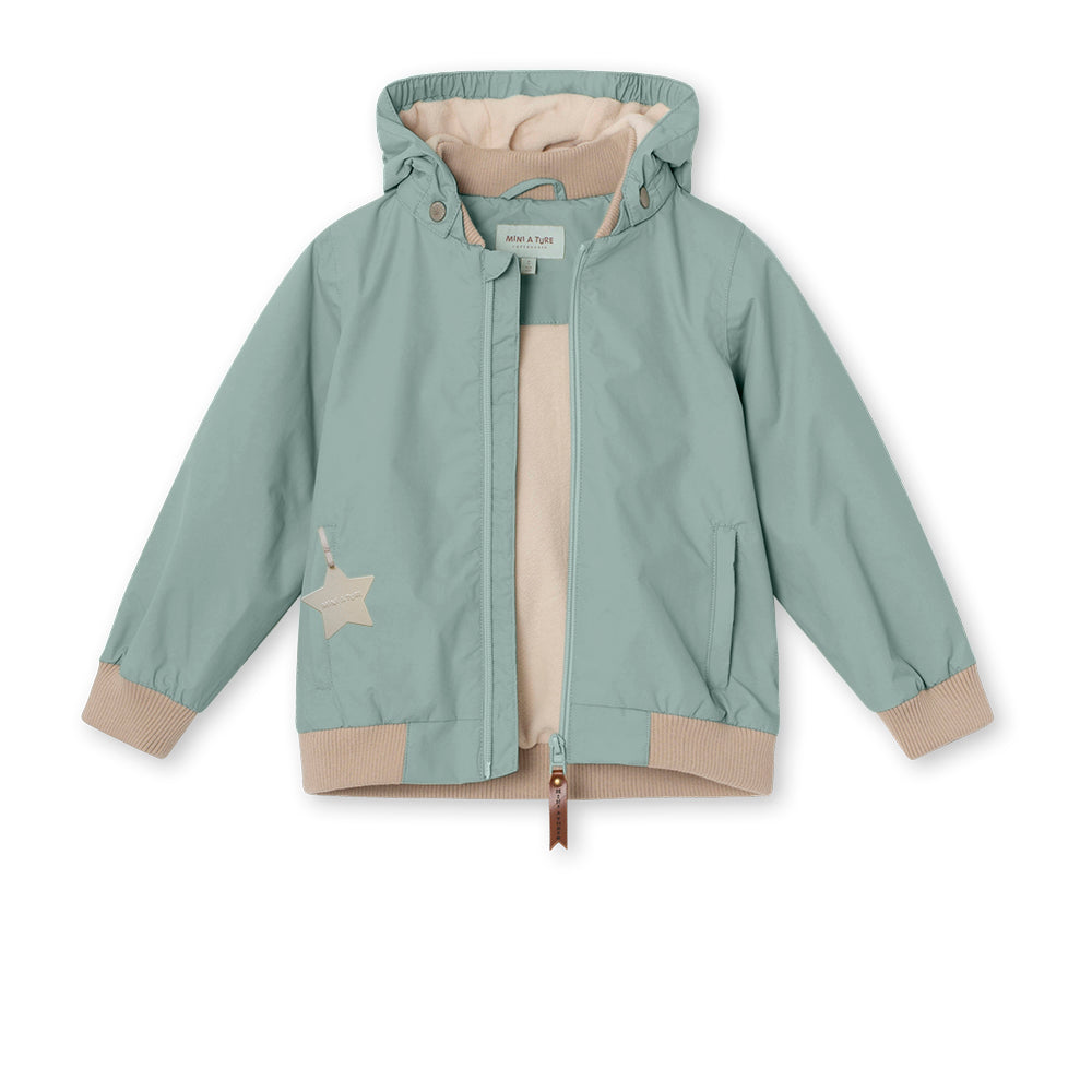 MATVILDER fleece lined spring jacket. GRS