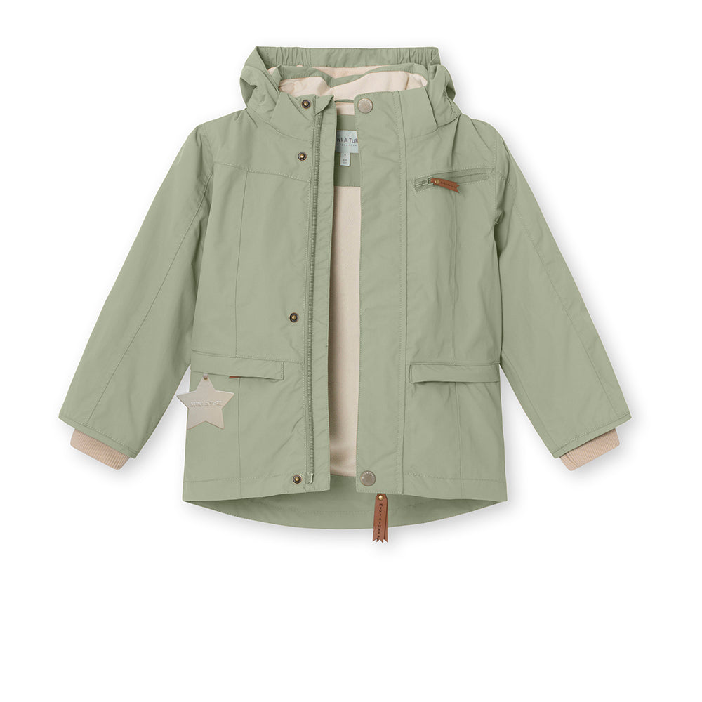 Vestayan fleece lined spring jacket. GRS