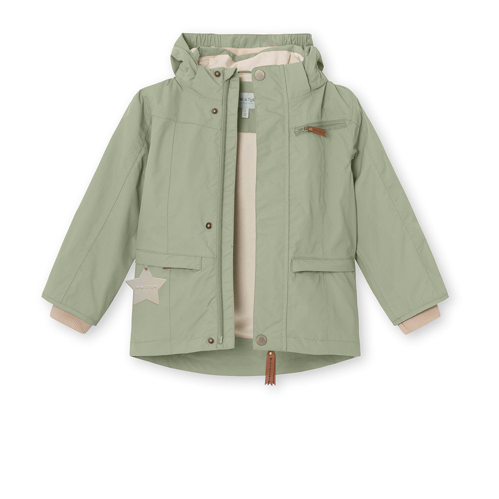 MATVESTAYAN fleece lined spring jacket. GRS