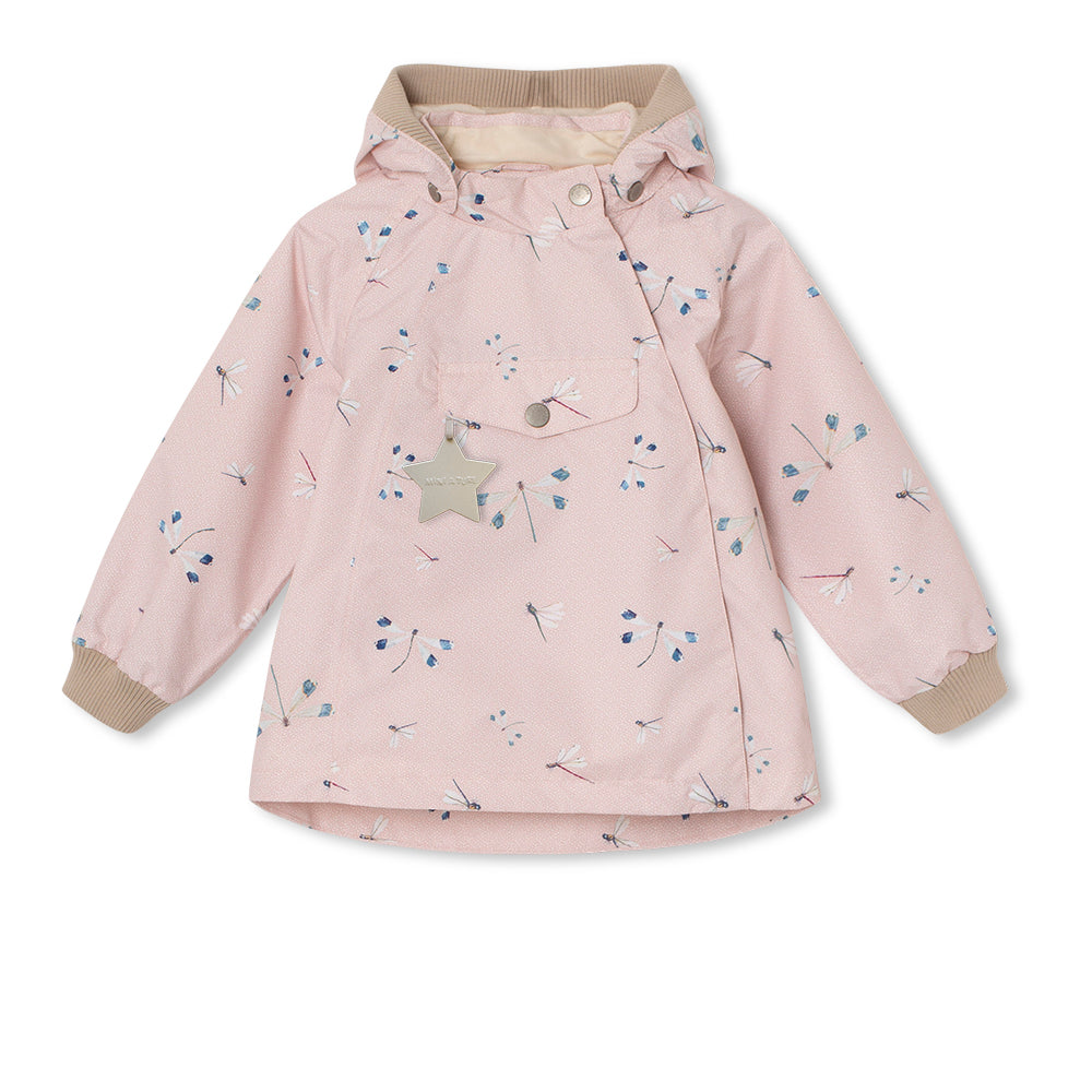 MATWAI fleece lined printed spring jacket. GRS