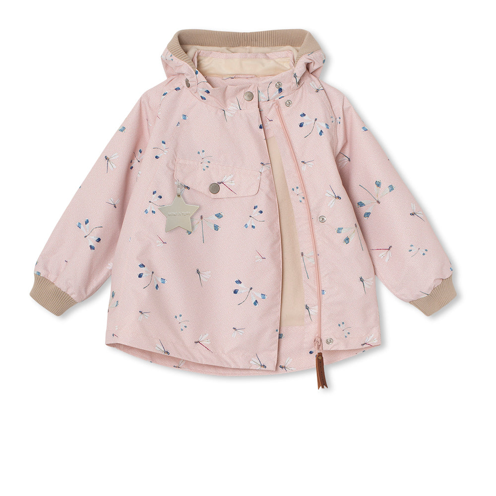 MATWAI fleece lined printed spring jacket. GRS