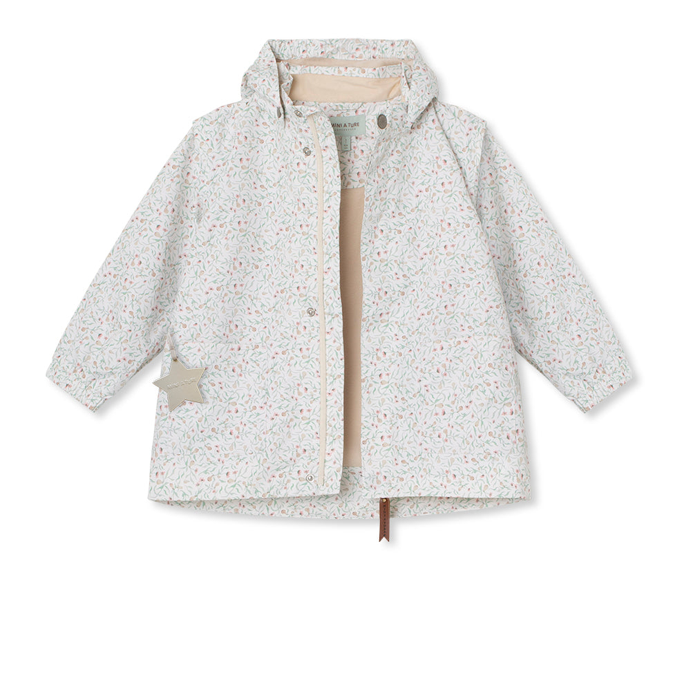 MATANITHA fleece lined printed spring jacket. GRS