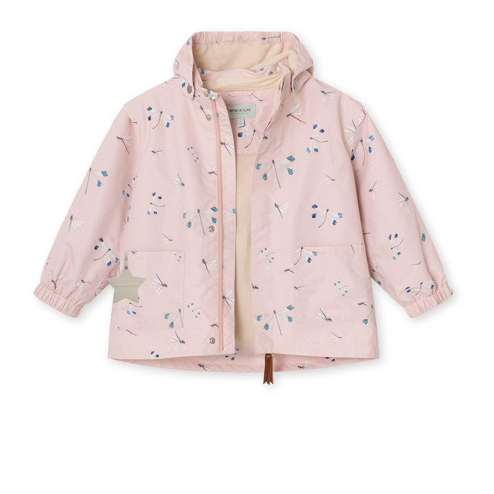 MATANITHA fleece lined printed spring jacket. GRS