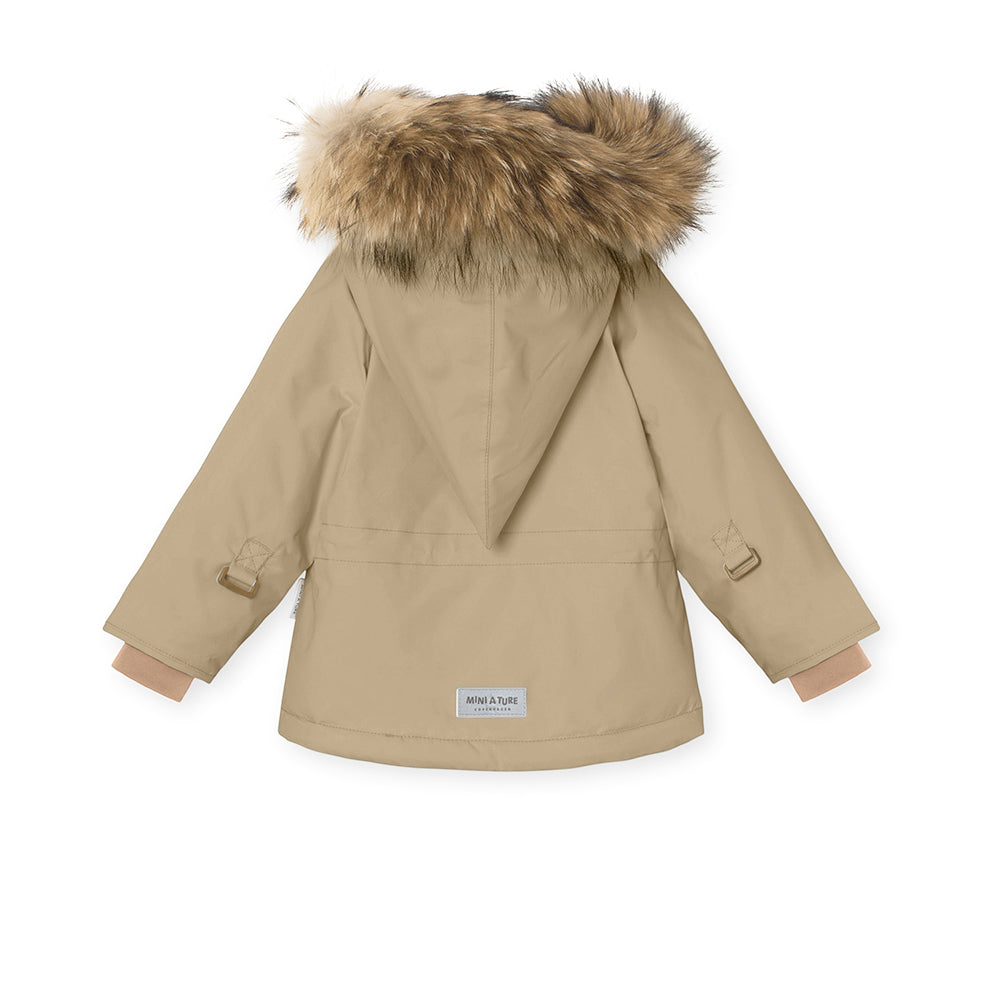 MATWANG fleece lined winter jacket fur. GRS