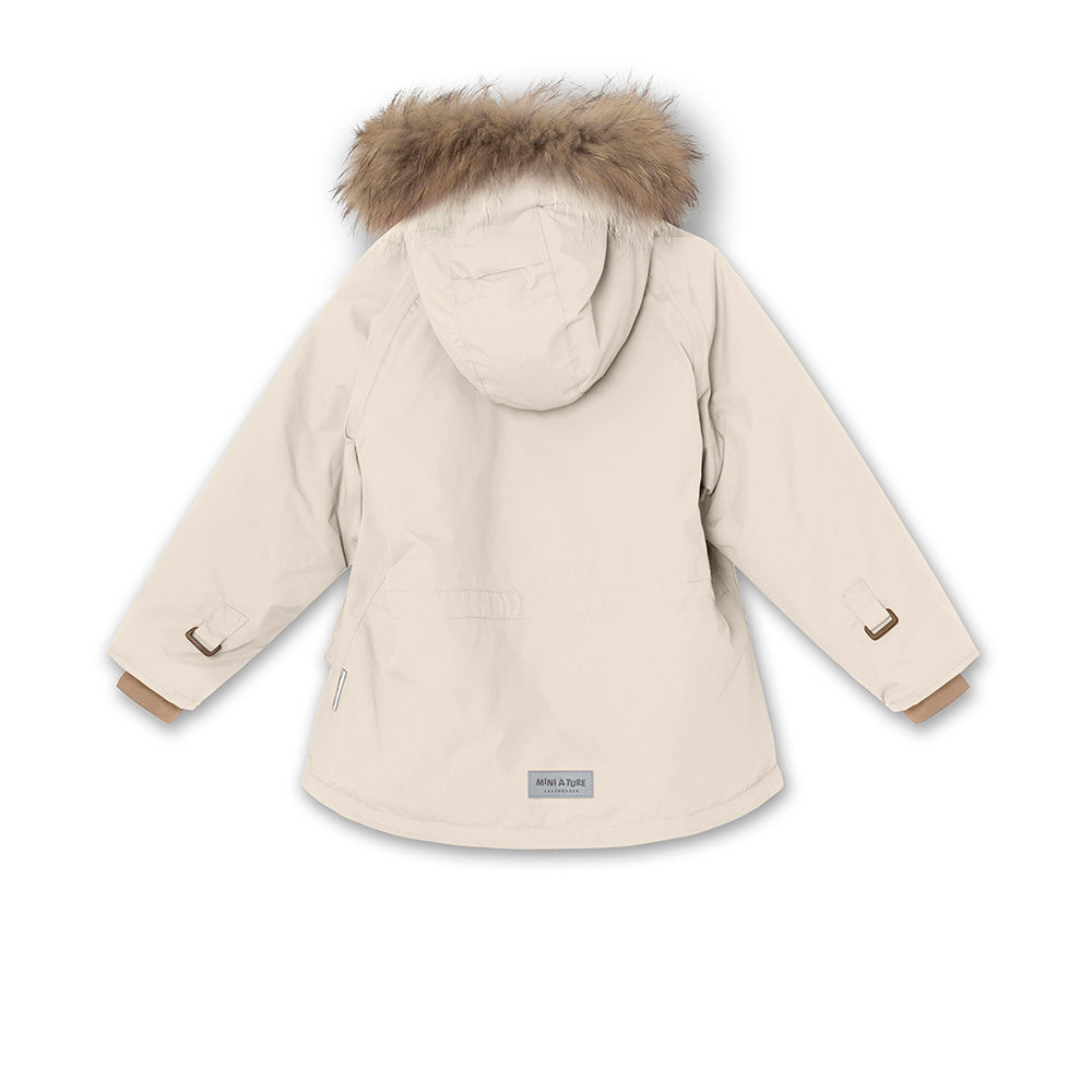 MATWALLY fleece lined winter jacket fur. GRS-ap-1