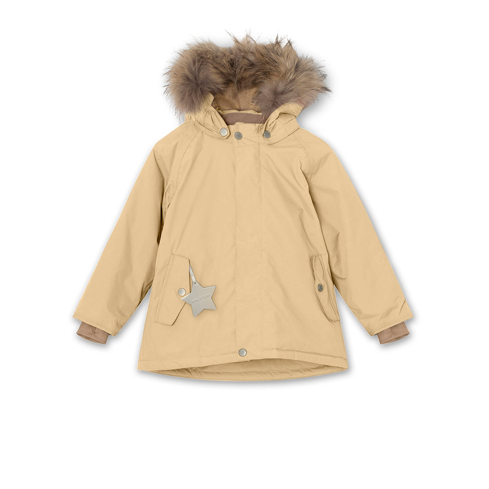 MATWALLY fleece lined winter jacket fur. GRS-ap-1