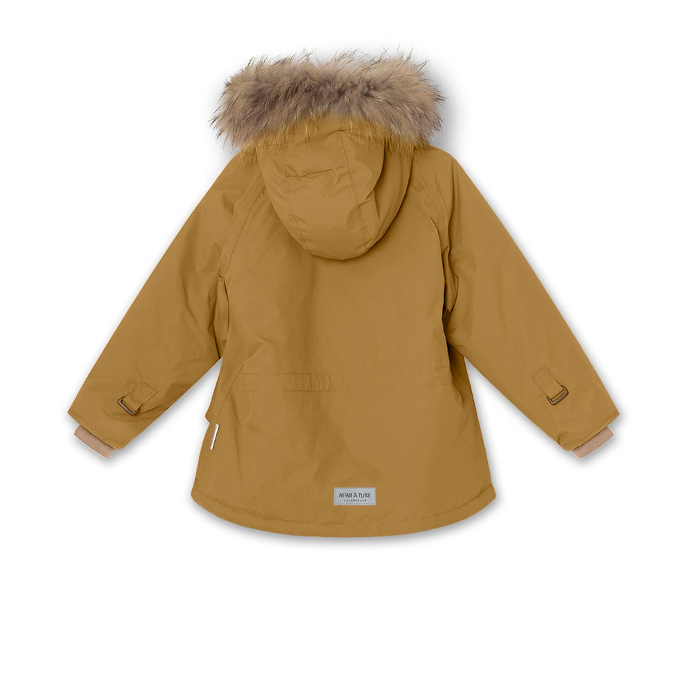 MATWALLY fleece lined winter jacket fur. GRS-ap-1