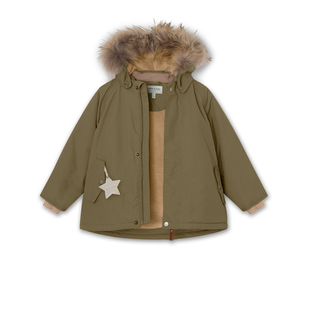 MATWALLY fleece lined winter jacket fur. GRS