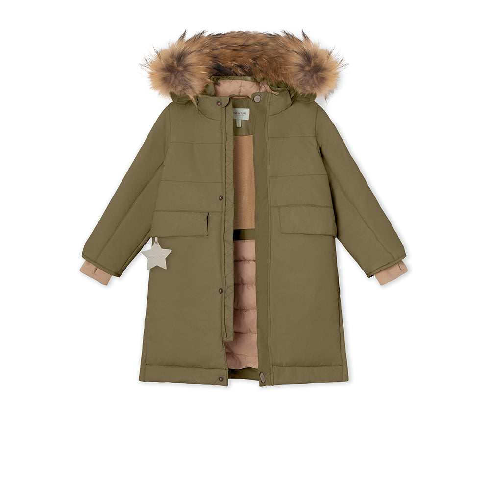 Vencasta fleece lined winter jacket fur. GRS
